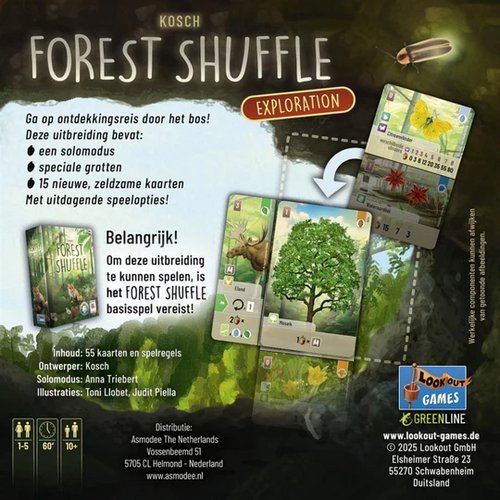 Forest Shuffle - Exploration (Exp) (Eng)