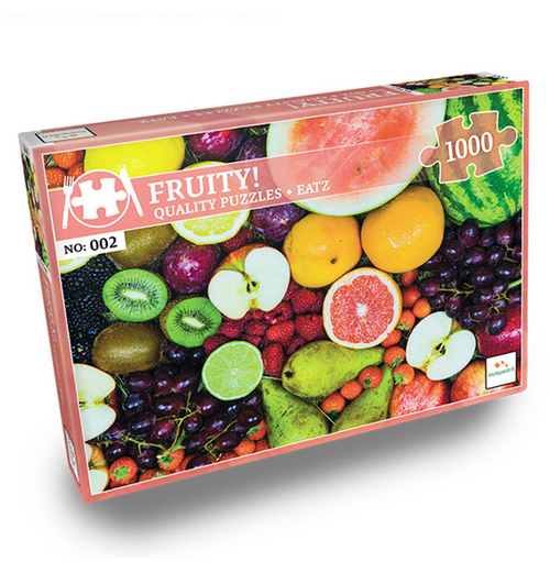 Nordic Quality Puzzles - Fruity - 1000 (Puslespil)