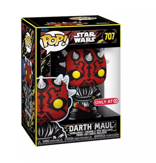 Funko POP! - Star Wars: Phantom Menace 25th - Darth Maul #707