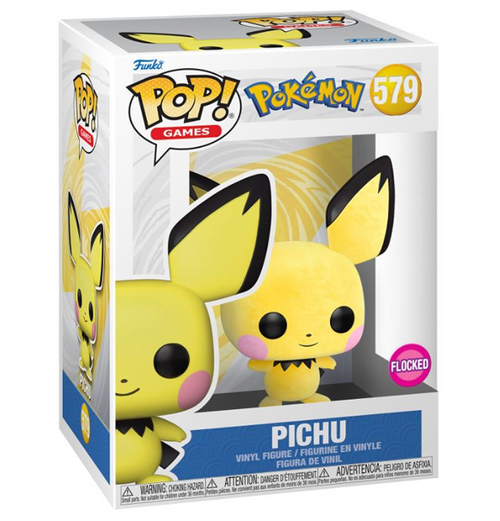 Funko POP! - Pokemon - Pichu #579 *Flocked*