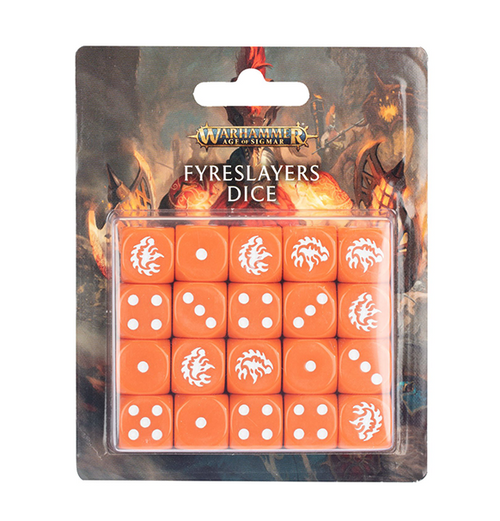 Age of Sigmar: Fyreslayers - Dice Set