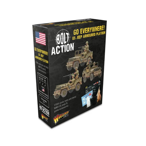 Bolt Action: Go Everywhere! US Jeep Armoured Platoon