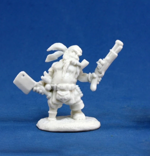 Reaper Bones: Gruff Grimecleaver - Dwarf Pirate