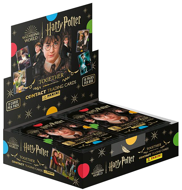 Panini - Harry Potter Together Contact Trading Cards Display