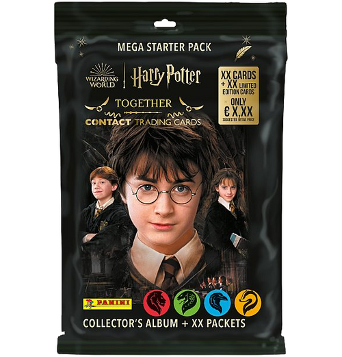 Panini Harry Potter Together Contact Trading Cards Starter Pack