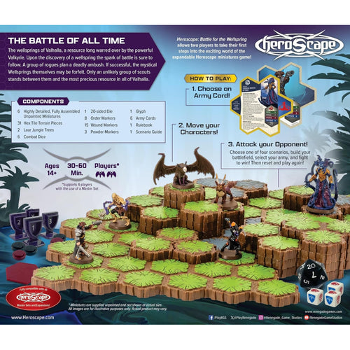 Heroscape: Battle for the Wellspring Battle Box (Eng)