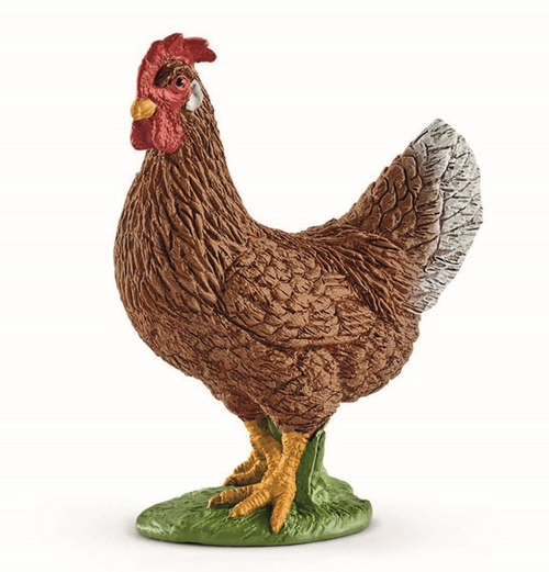 Schleich: Høne - Plastikfigur