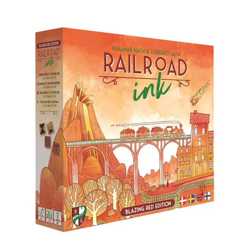 Railroad Ink: Blazing Red (Nordic)