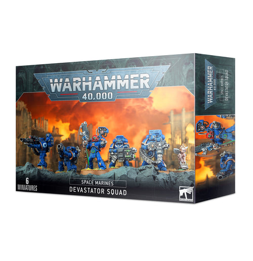 Warhammer 40k: Space Marine - Devastator Squad