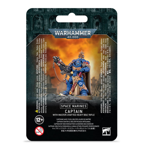Warhammer 40k: Space Marine - Captain w/ Master-Crafted Heavy Bolt Rifle