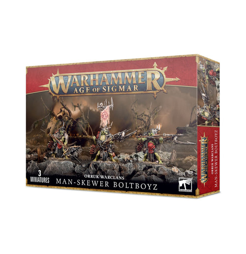 Age of Sigmar: Orruk Warclans - Man-skewer Boltboyz