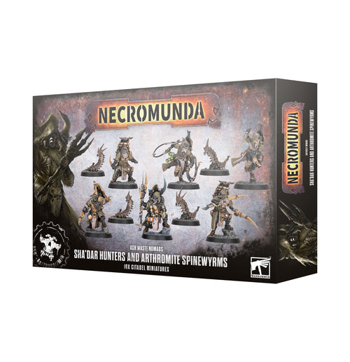 Necromunda: Ash Waste Nomads - Sha’dar Hunters and Anthromite Spinewyrms