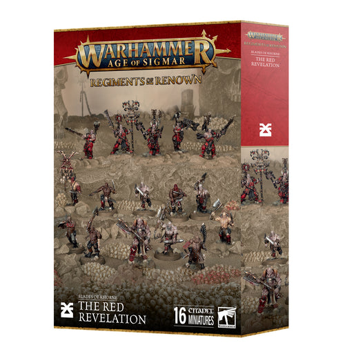 Age of Sigmar: Blades of Khorne - Regiments of Renown: The Red Revelation