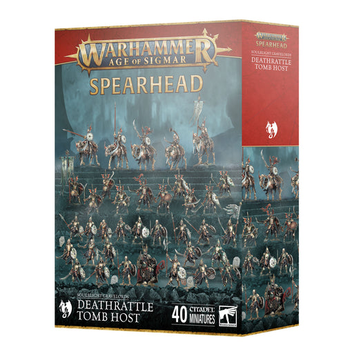 Age of Sigmar: Soulblight Gravelords - Deathrattle Tomb Host - Spearhead