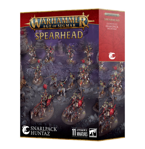 Age of Sigmar: Gloomspite Gitz - Snarlpack Huntaz - Spearhead