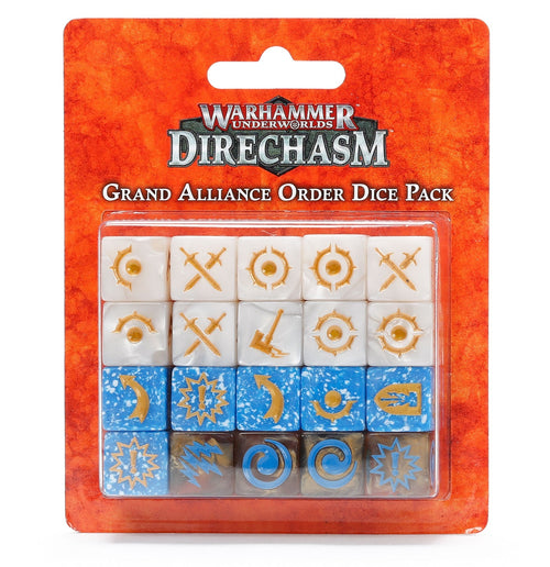 Warhammer Underworlds: Direchasm - Grand Alliance Order Dice Pack