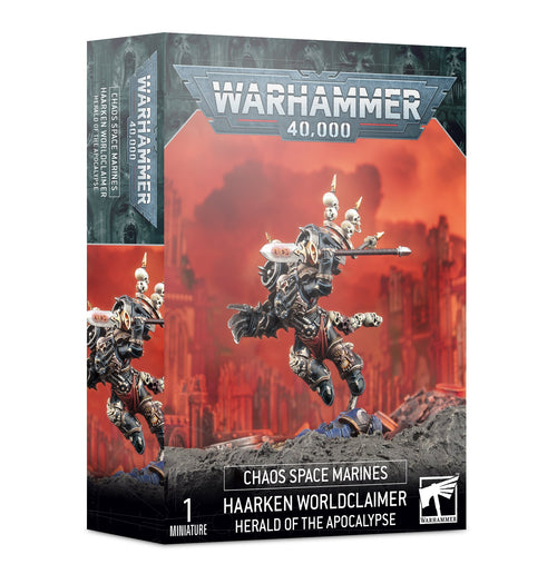 Warhammer 40k: Chaos Space Marines - Haarken Worldclaimer Herald of the Apocalypse