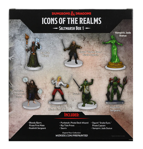 Dungeons & Dragons: 5th Ed. - Icons of the Realms: Saltmarsh - Box 1