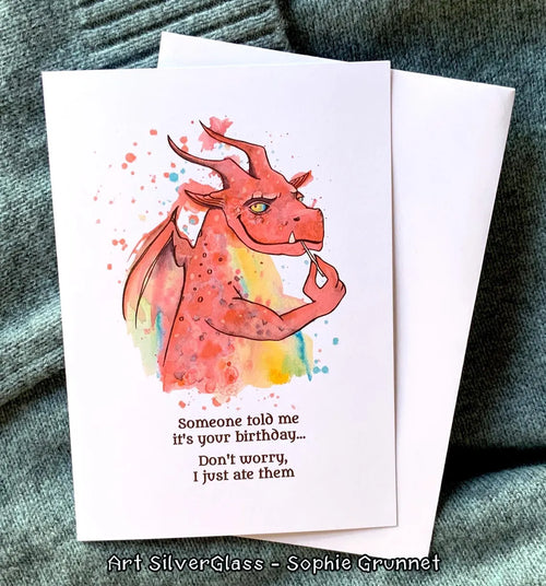 Fødselsdagskort: Someone Told Me it's your Birthday (med kuvert)