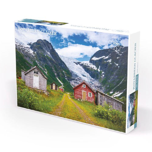 Bøyabreen Glacier - 1000 (Puslespil)