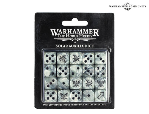 Warhammer: The Horus Heresy - Solar Auxilia Dice