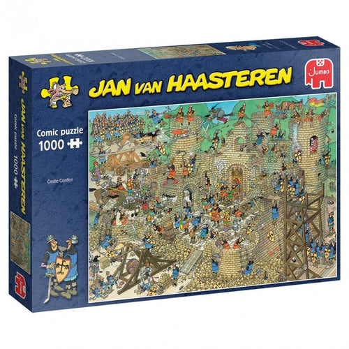 Jan Van Haasteren Castle Conflict 1000 (Puslespil)