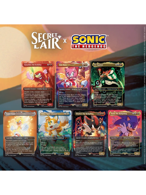 Magic Secret Lair Sonic: Friends & Foes Nonfoil