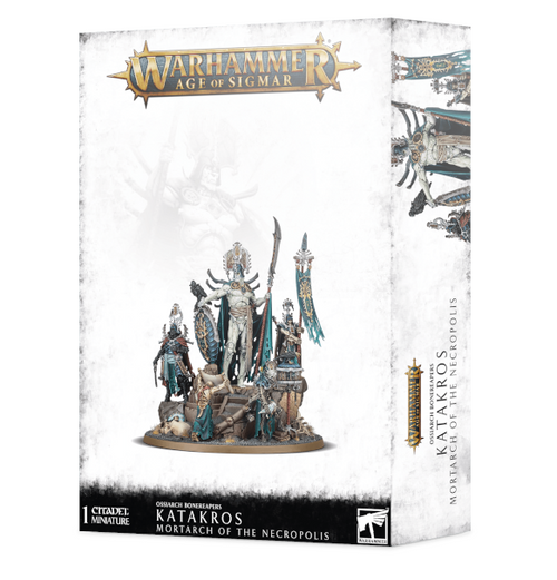 Age of Sigmar: Ossiarch Bonereapers - Katakros Mortarch of the Necropolis