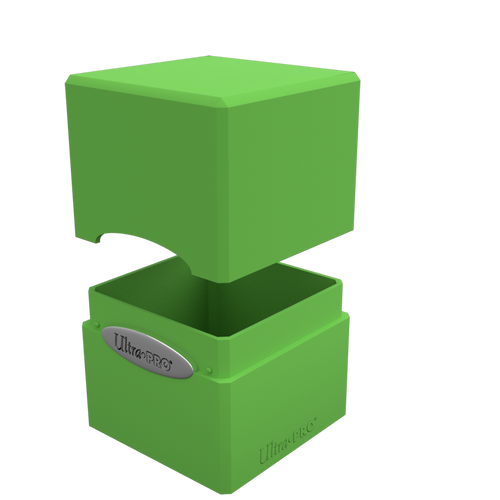 Ultra PRO Satin Cube Deck Box - Lime Green