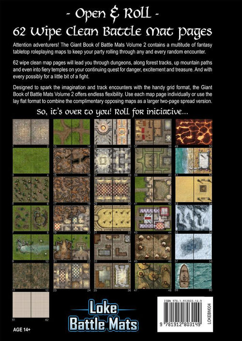 Giant Book of Battle Mats Volume II
