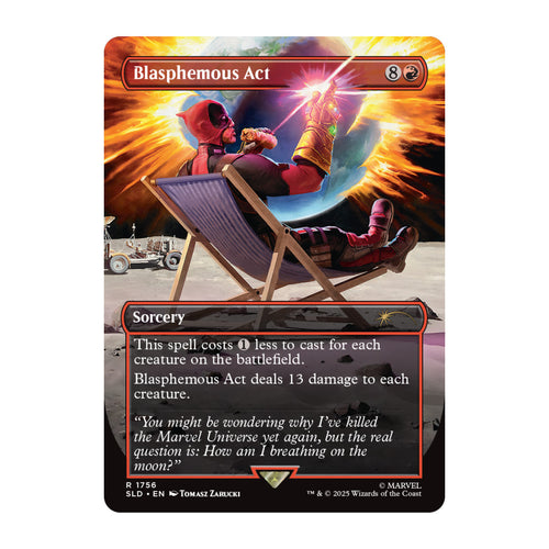 Magic Secret Lair Marvel Deadpool Nonfoil