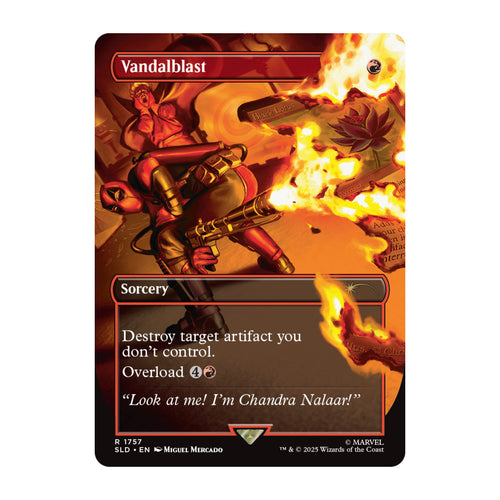 Magic Secret Lair Marvel Deadpool Nonfoil