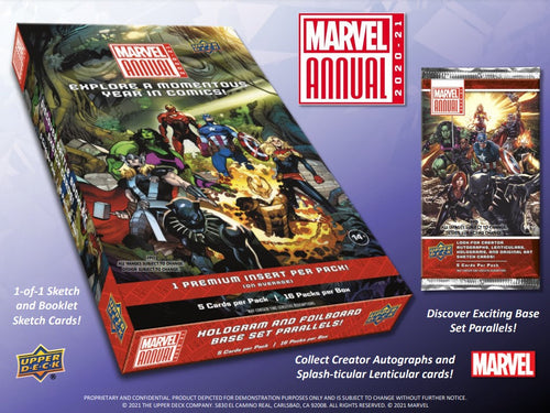 Upper Deck Marvel Annual 2020-21 - Hobby Box