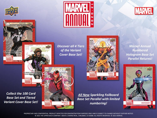 Upper Deck Marvel Annual 2020-21 - Hobby Box