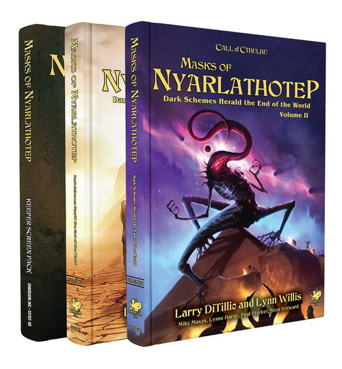 Call of Cthulhu RPG: Masks of Nyarlathotep Slipcase Set (Eng)