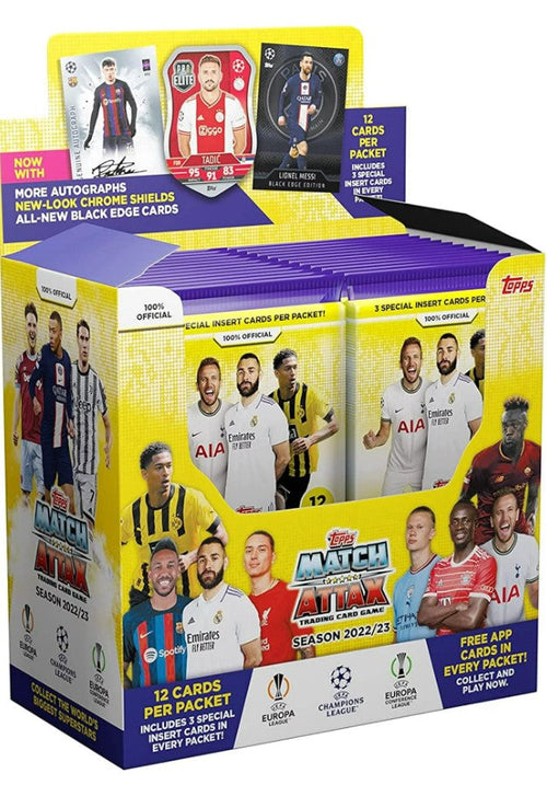 Topps Match Attax 2022/23 Booster Display