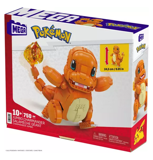 Mega Construx Pokémon - Jumbo Charmander