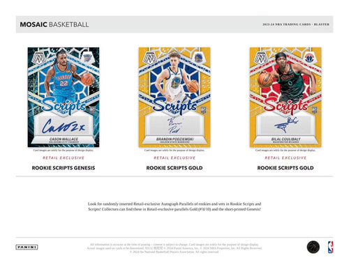 Panini Mosaic NBA Basketball 2023/24 - Blaster Box