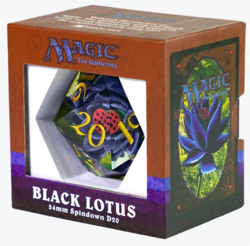 Sirius Dice - Black Lotus Spindown 54mm D20