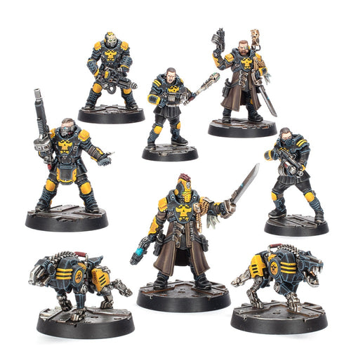 Necromunda: Palanite Enforcer Captains & Sergeants