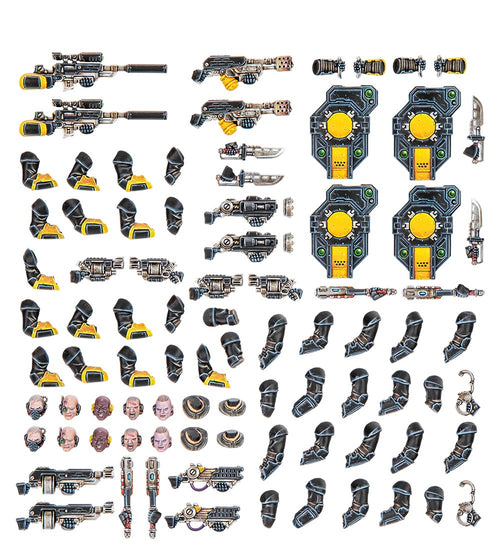 Necromunda: Palanite Enforcer Weapons and Upgrades