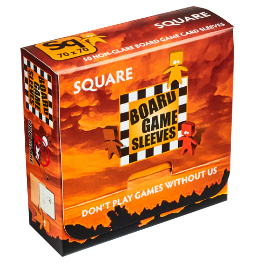 Board Game Sleeves - Square (50 Non-Glare)