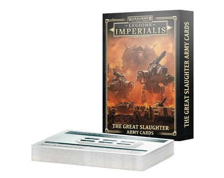 Warhammer: Legions Imperialis - The Great Slaughter Army Cards