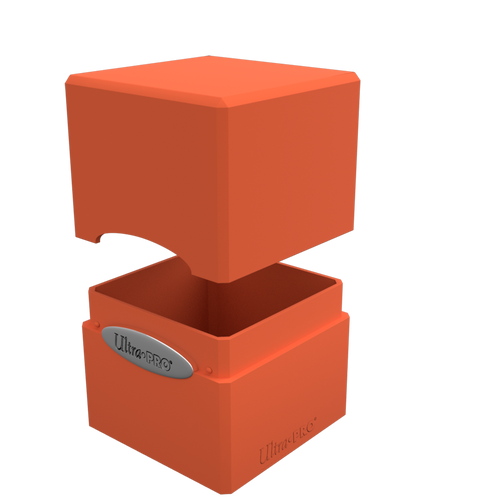Ultra PRO Satin Cube Deck Box - Pumpkin Orange