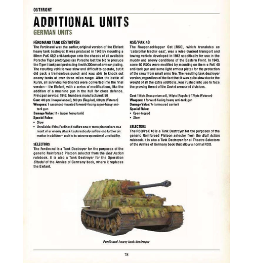 Bolt Action: Ostfront - Barbarossa to Berlin (Eng)