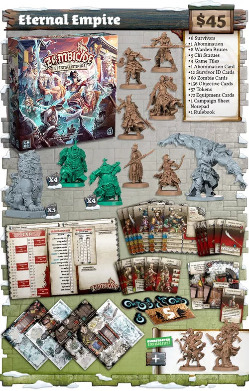 Zombicide: White Death - Eternal Empire (Exp) (Eng)