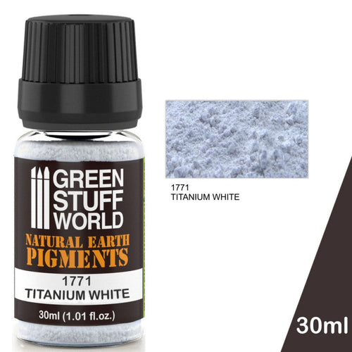 Green Stuff World Natural Earth Pigment Titanium White (1771)