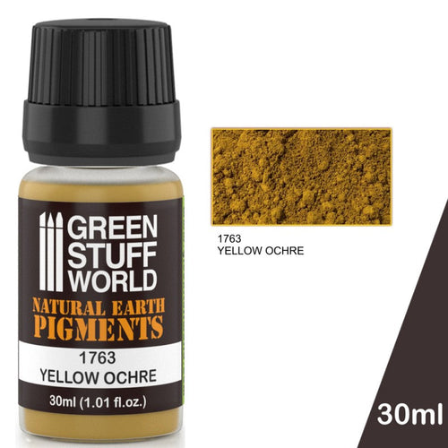 Green Stuff World Natural Earth Pigment Yellow Ochre (1763)