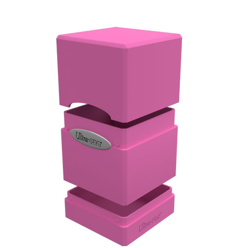 Ultra PRO Satin Tower Deck Box - Hot Pink