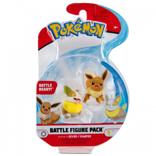 Pokemon: Battle Figure - Eevee and Yamper